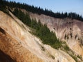 Beautiful shot of ArieÃÅ¸eni, Ruginoasa Abyss BÃÆiÃâºa-Plai Romania on a daylight